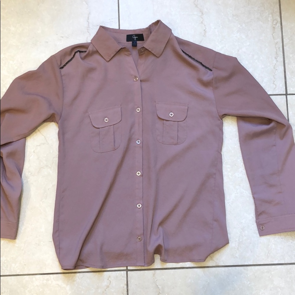 Aqua blouse size S